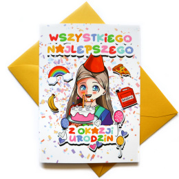 Kartka urodzinowa