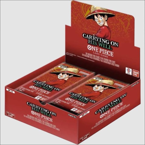 One Piece Card Game: OP-13 - Carrying On His Will - Booster Box (24 Packs) - EN