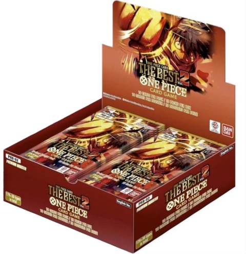 One Piece Card Game: PRB-02 - Premium Booster -The Best- Vol. 2 - Booster Box (20 Packs) - EN